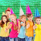 PartyCorp Square Shaped Metallic Green Foil Curtain, 1 Pack